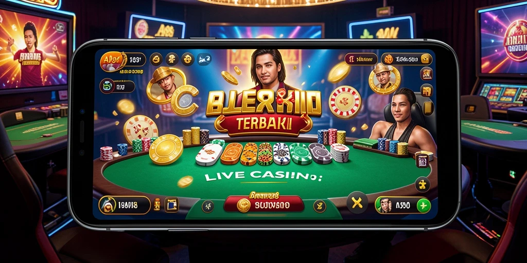 Tampilan gameplay AJR88 yang memukau dan interaktif dalam permainan Live Casino.