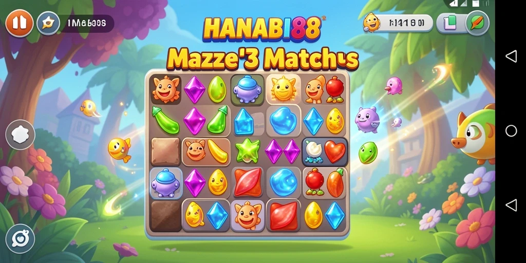 Gameplay seru dan penuh warna dari HANABI88.