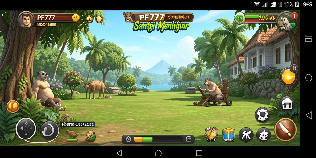Tampilan gameplay <strong>PF777</strong> yang seru dan interaktif dengan desain yang memukau.