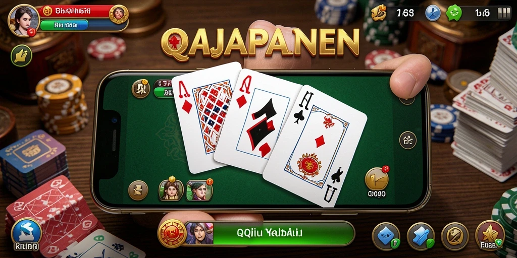 Tampilan gameplay seru dalam RAJAPANEN yang penuh strategi QiuQiu.