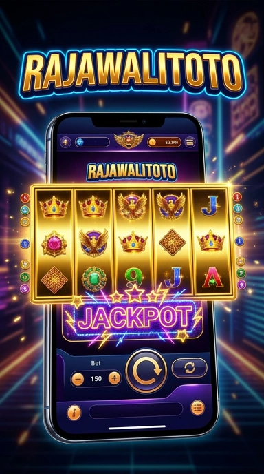 Tampilan antarmuka yang intuitif di rajawalitoto.